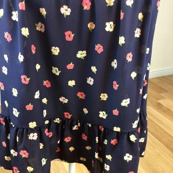 Madewell Silk Ruffle Strap Cami Top in Confetti - Picture 7 of 10